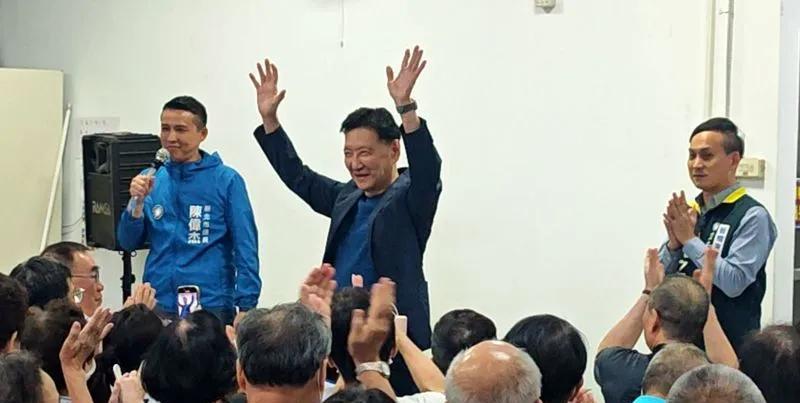 出席叶元之反罢免宣讲赵少康挺李四川选新北市长针对国民党立委叶元之遭罢免案，资