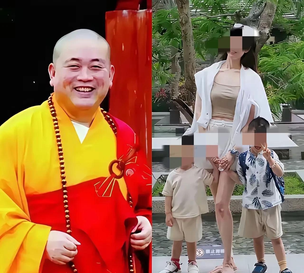 据传，这两个女人都为他生过孩子一个姓韩，一个姓刘官方通报说释永信有私生子，但