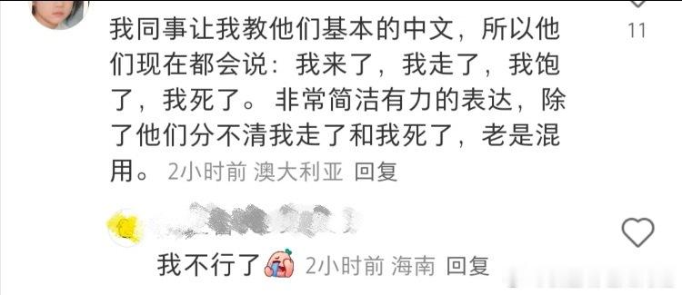 外国人的本质其实是个录音机你永远不知道上一个中国人教了他什么[doge]​​​