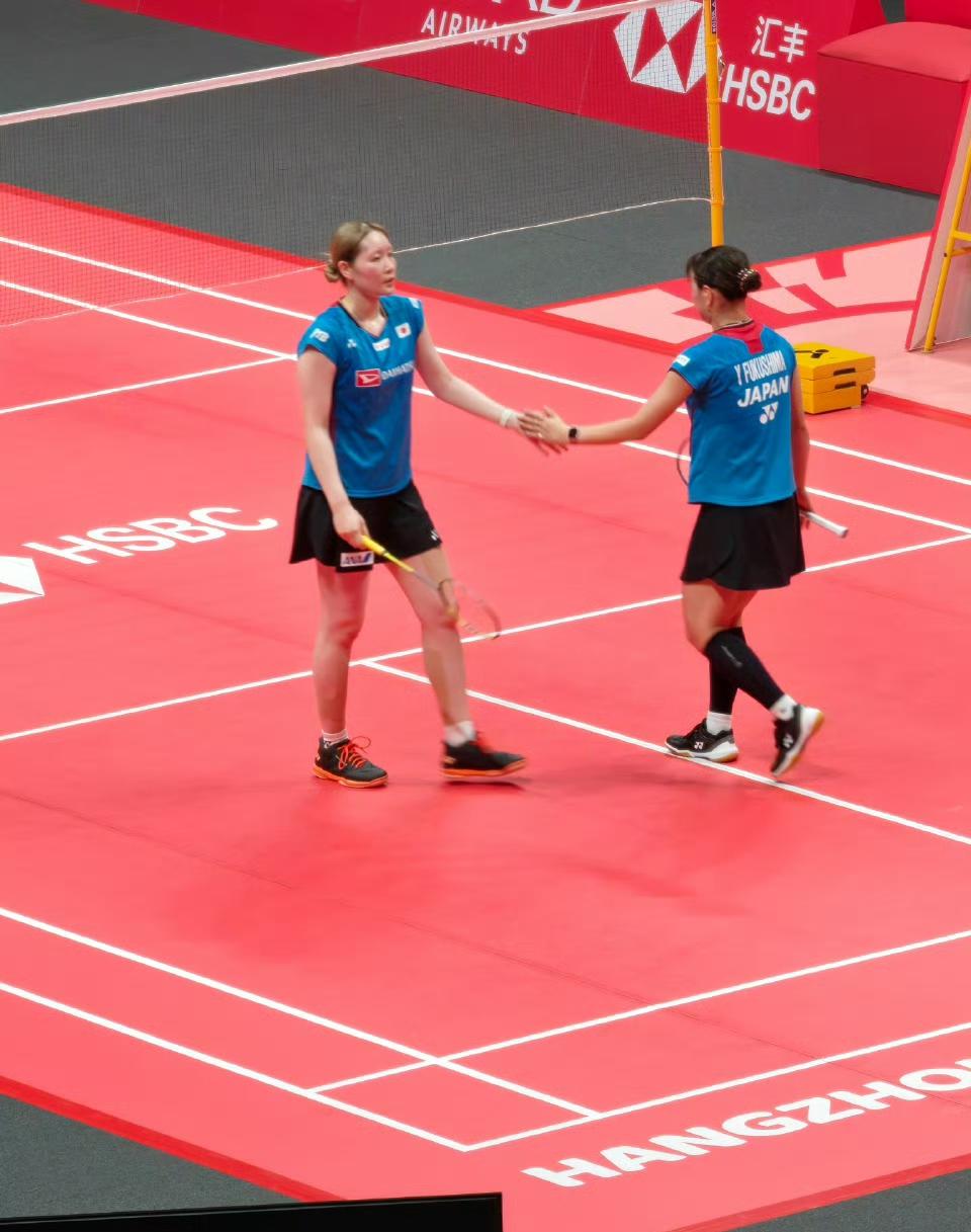 松本麻佑今天强大的吓人[微笑]，福岛由纪/松本麻佑🇯🇵实现完美控分，20