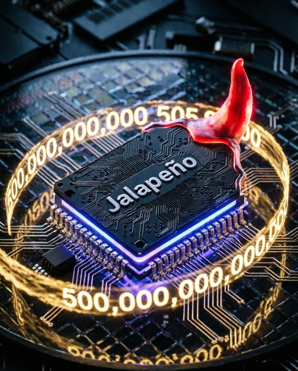 500亿美元砸一颗"辣椒"：博通黑石联手OpenAI，英伟达王座开始晃了？昨