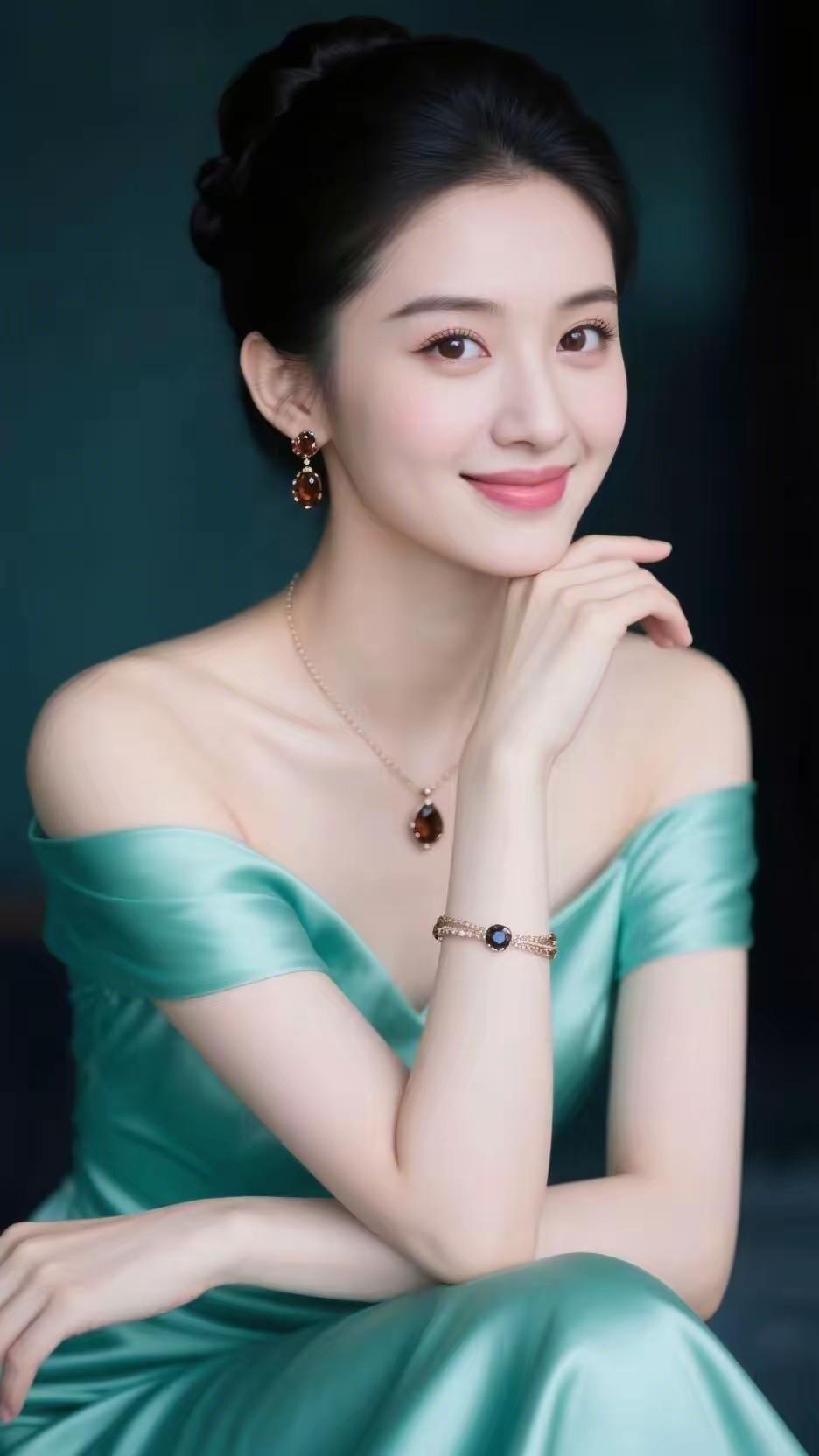 优雅绿，太美了