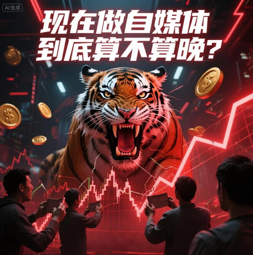 现在做自媒体到底算不算晚？三个角度告诉你真相很多人问，现在做自媒体是不是已经