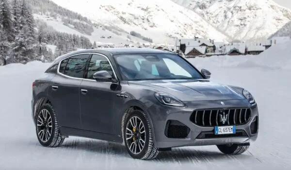 玛莎拉蒂推出的纯电SUV车款GrecaleFolgore。(互联网照片)(北