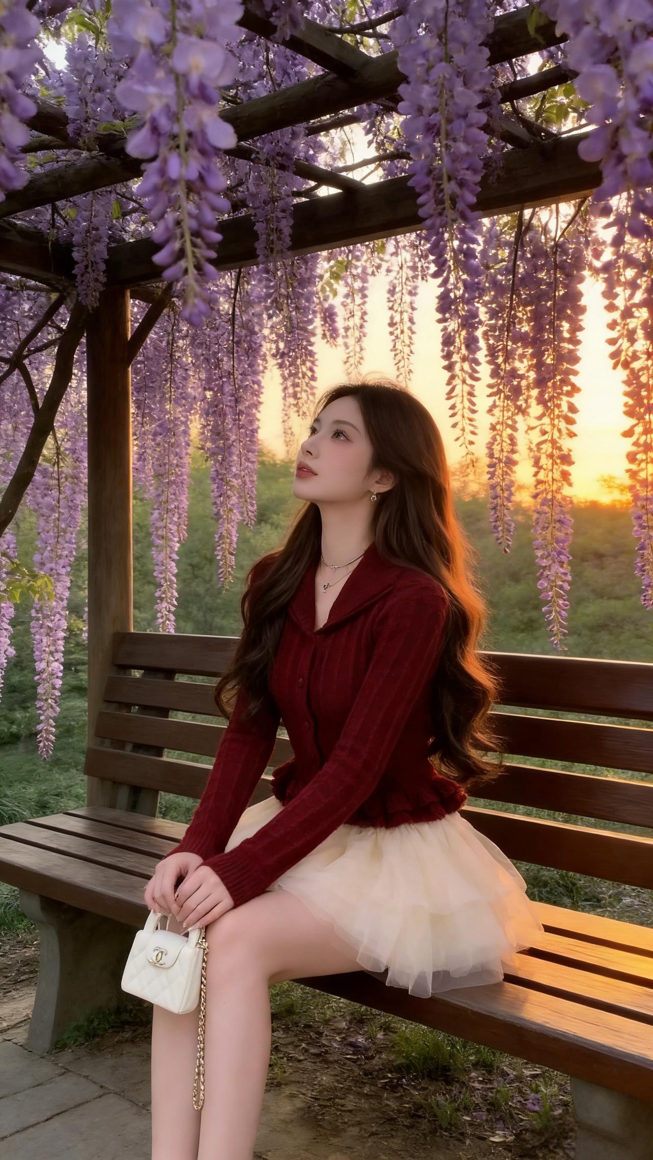 穿搭每日分享少女感清纯甜美美不美你说了算