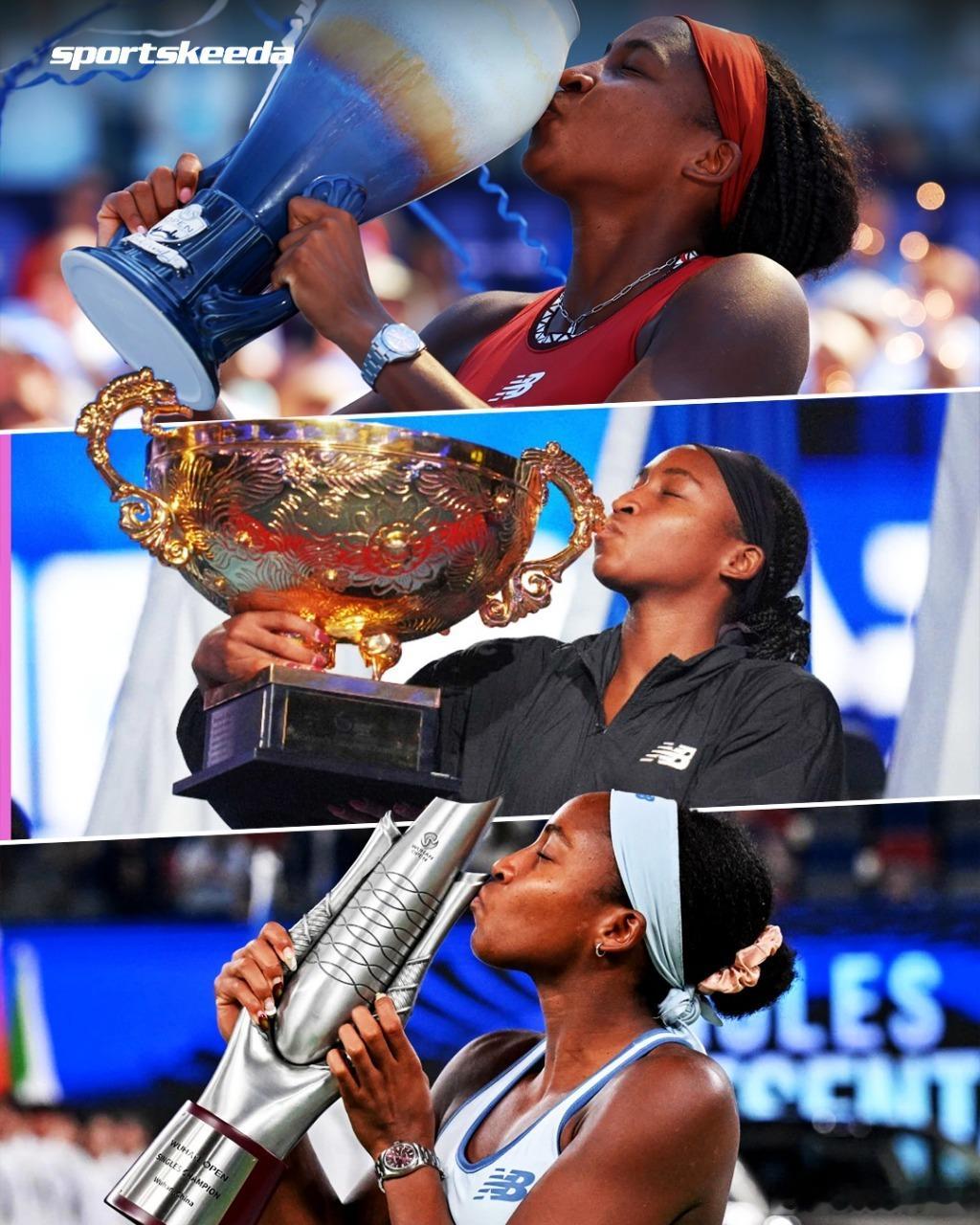 高芙是第二位在中国两项WTA1000赛都夺过冠的球员,第一位是?高芙首夺武网冠军