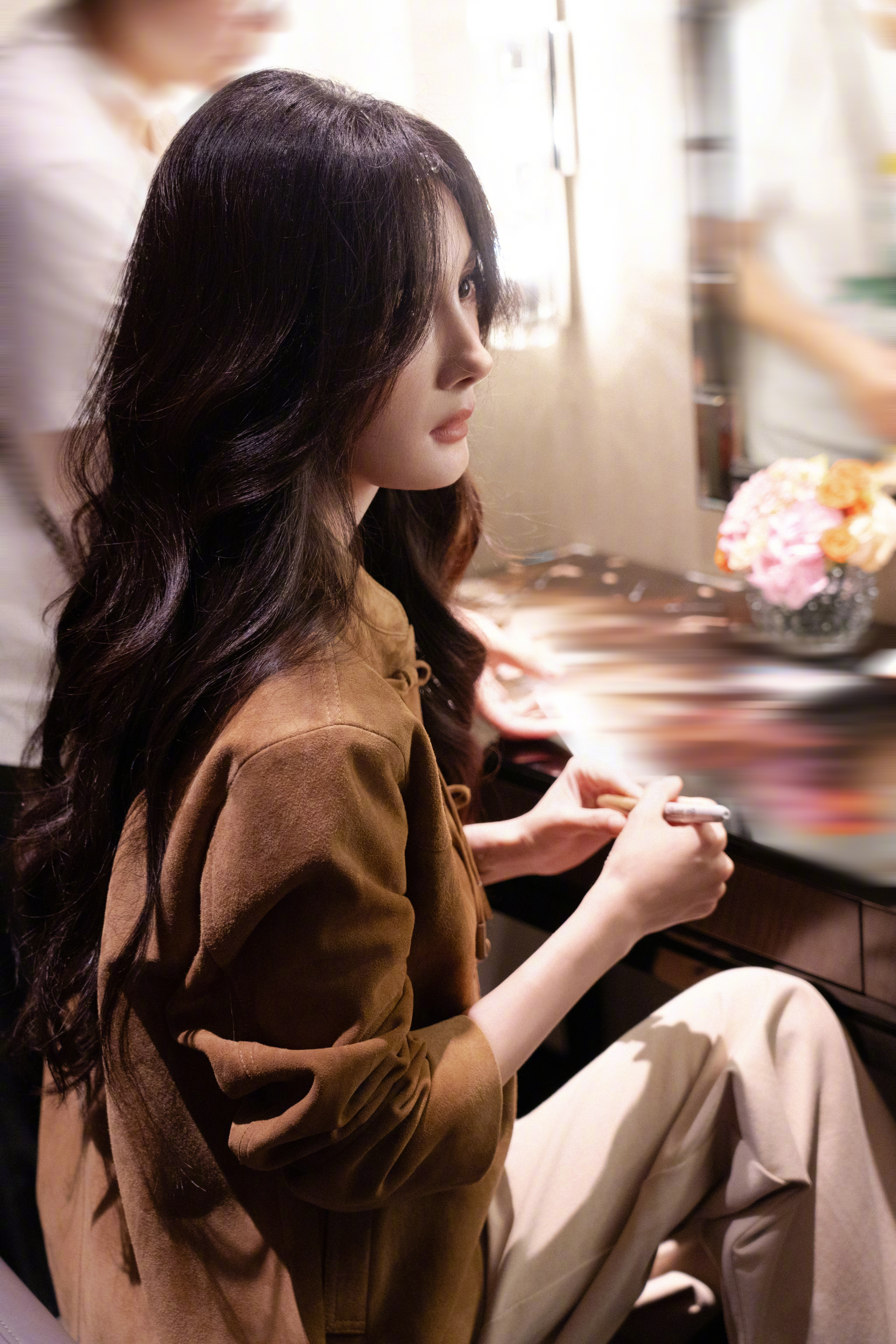 杨幂冯湮儿奔跑戏在复制粘贴的时代，你是手写的诗