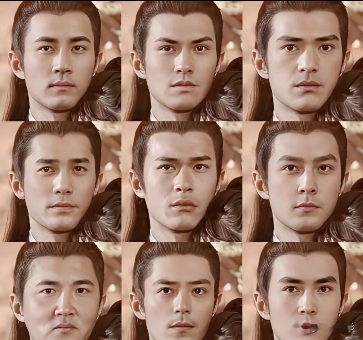 神雕大侠九宫格…谁是你心中的No.1[呲牙笑][呲牙笑][呲牙笑]神雕侠侣艺术