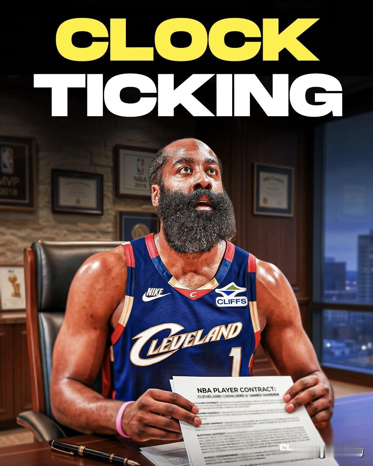 可千万别学杜兰特啊，哈登想通过降薪帮助骑士打造夺冠阵容！据NBA记者报道，本