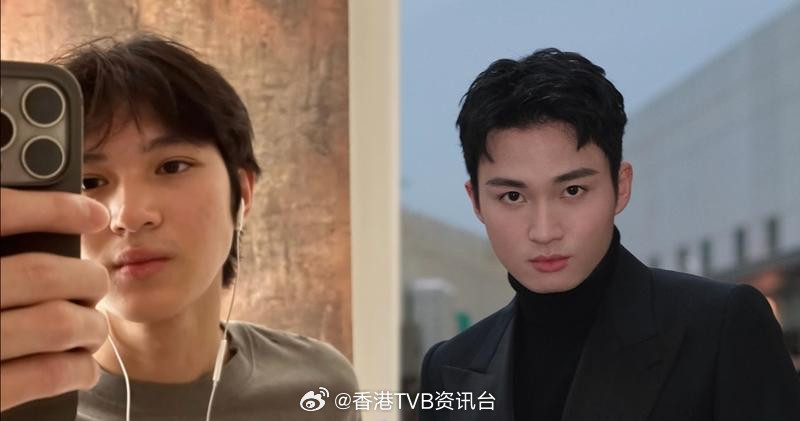明报：魔童罕晒自拍照俊朗外貌激似张智霖网民惊呼撞样周嘉洛张智霖（Chilam