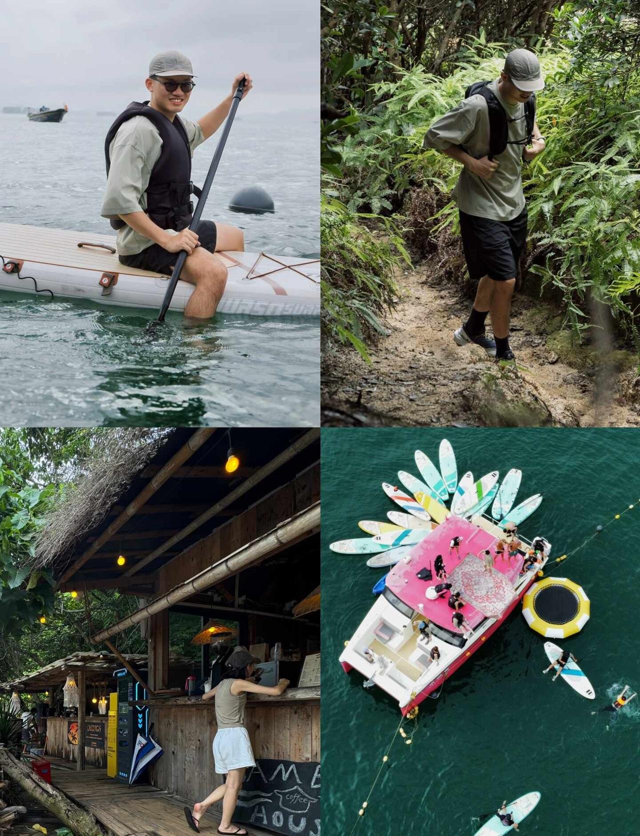 深圳一日攻略｜鲲鹏径徒步鹅公湾桨板山海游夏天怎能错过游山玩水！一日玩够山林徒步