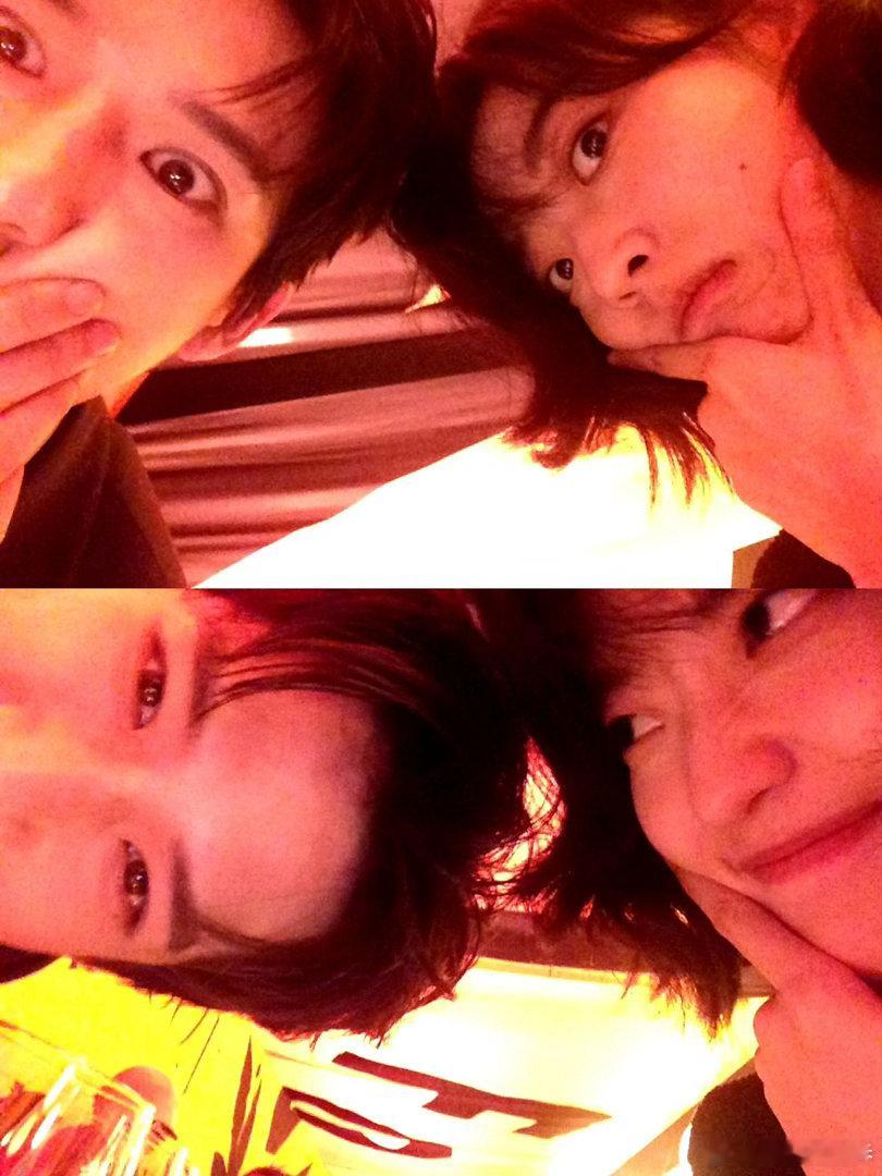 孙千晒和刘诗诗王安宇朴宝剑合照四个人气质都好绝，优雅贵气+少年感+韩系温润，每