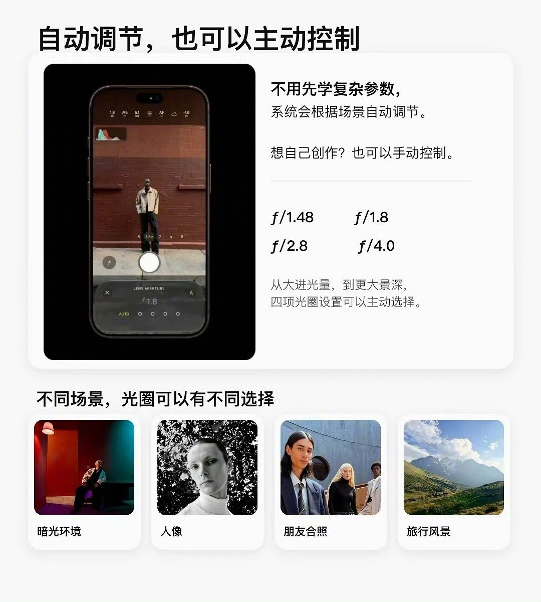 iPhone镜头真的会眨眼有时候手机拍照的问题不是“不够清楚”，而是什么都太规