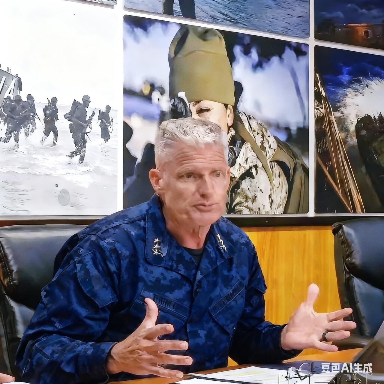 这太反常了，太阳打西边出来了？美国海军陆战队司令罗杰·特纳，居然对着共同社说