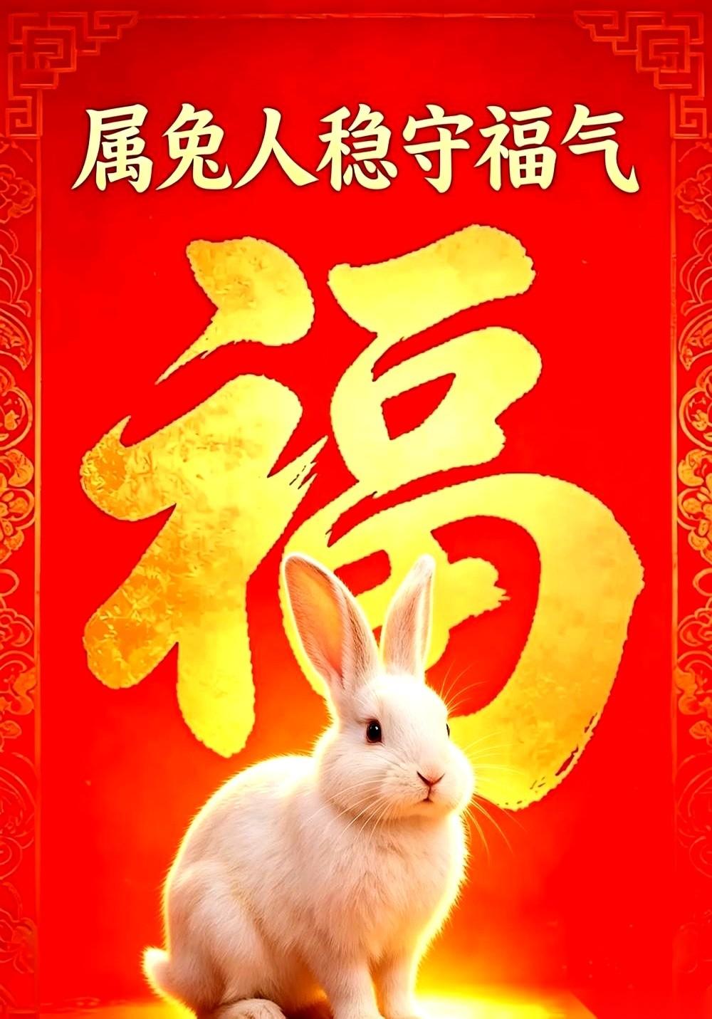 聊聊属兔的人。他们心里，最近总压着一块看不见的石头。别人看着都挺好，只有他们自