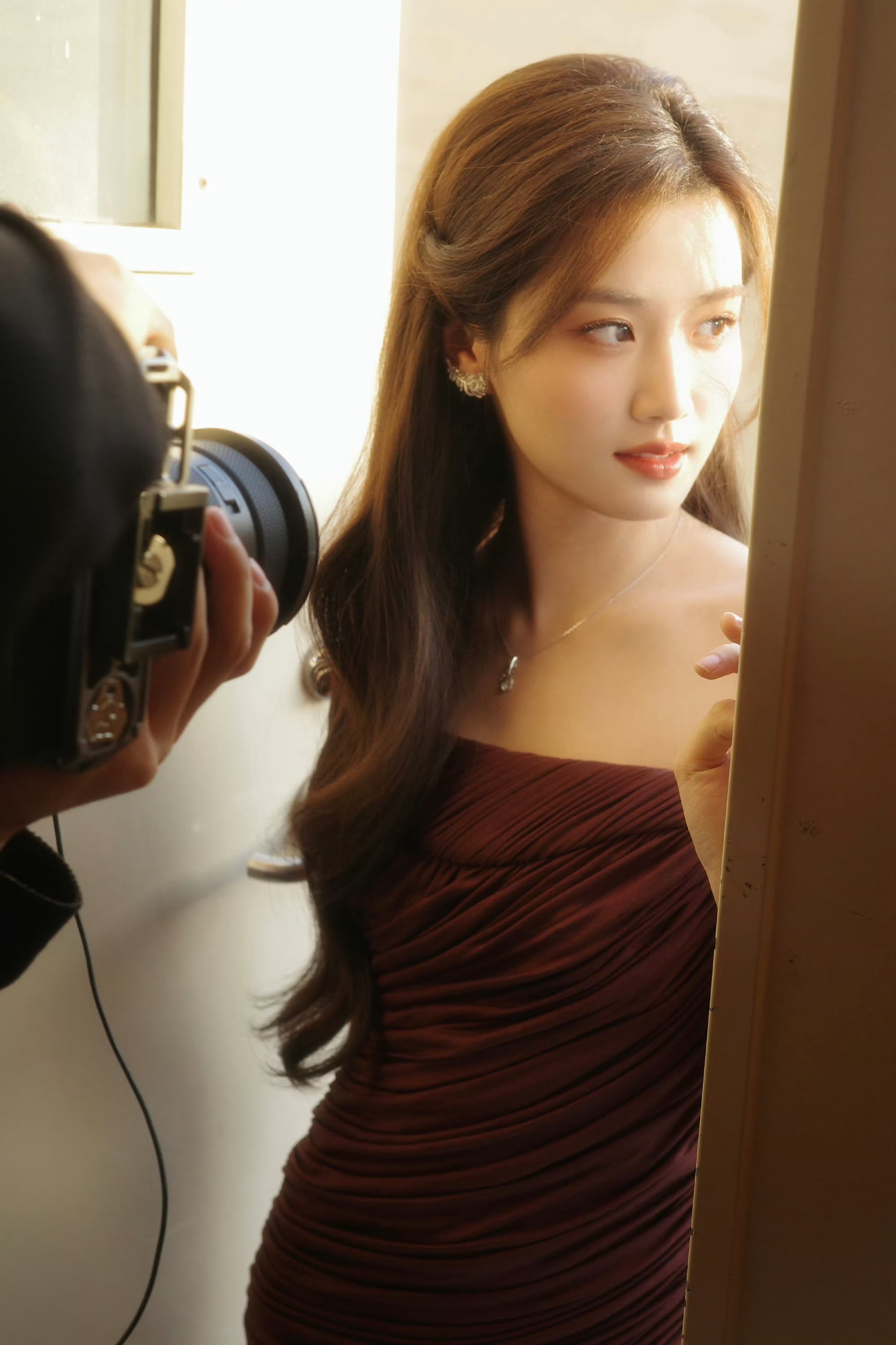 卢昱晓美照怎么掉落的这么晚活动要打扮的美美哒～