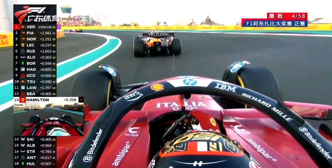 关键之战，诺里斯怎么掉链子啊？乐扣是要帮潘子卫冕吧，他迟早会超过诺里斯。