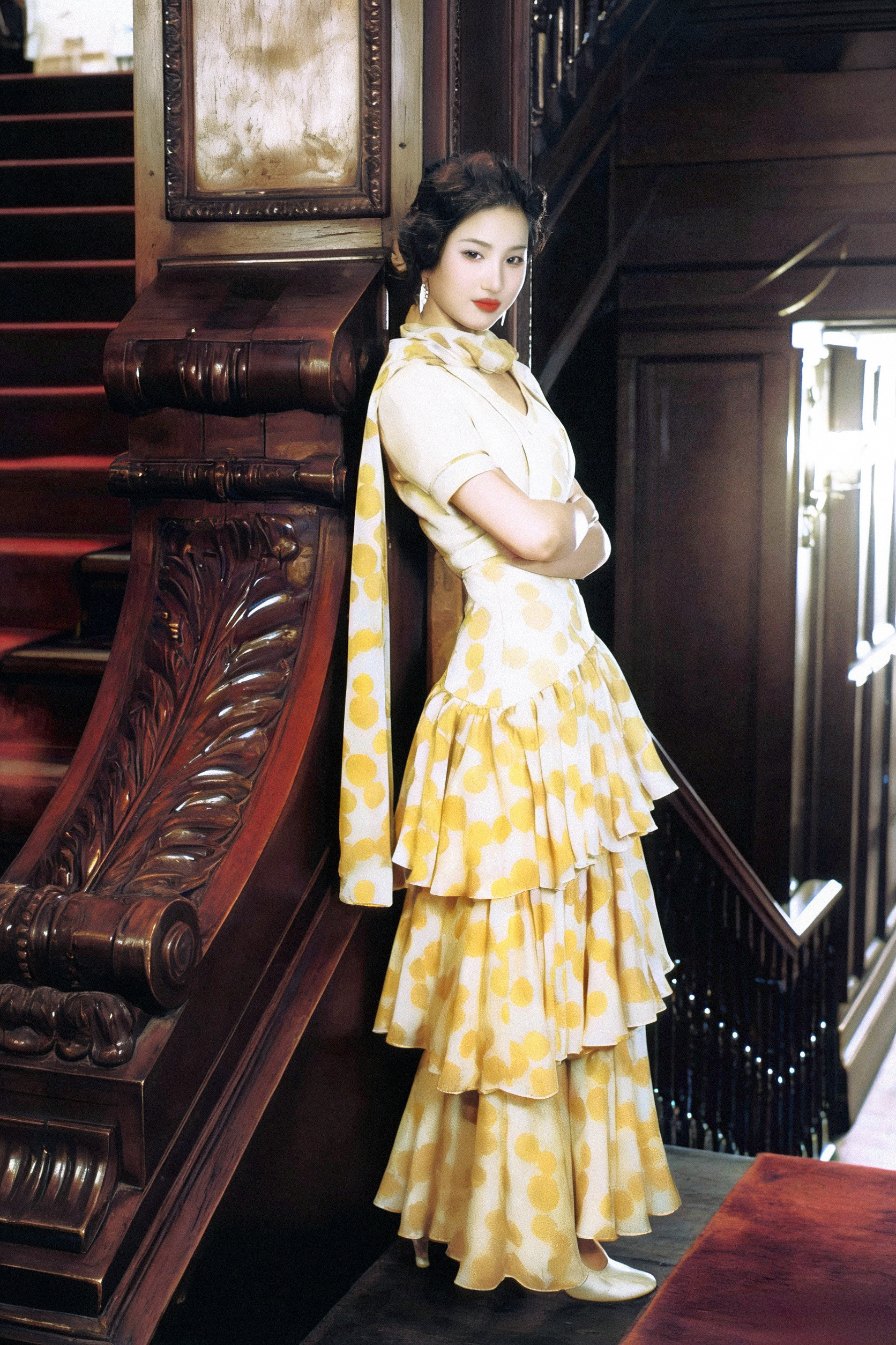 刘亦菲白秀珠那年亭亭玉立的十四岁