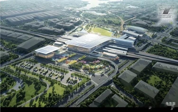 金华市的高铁站真多，金华城区的金驿站，设计图纸都已经好了，而且很多方面都准备充分