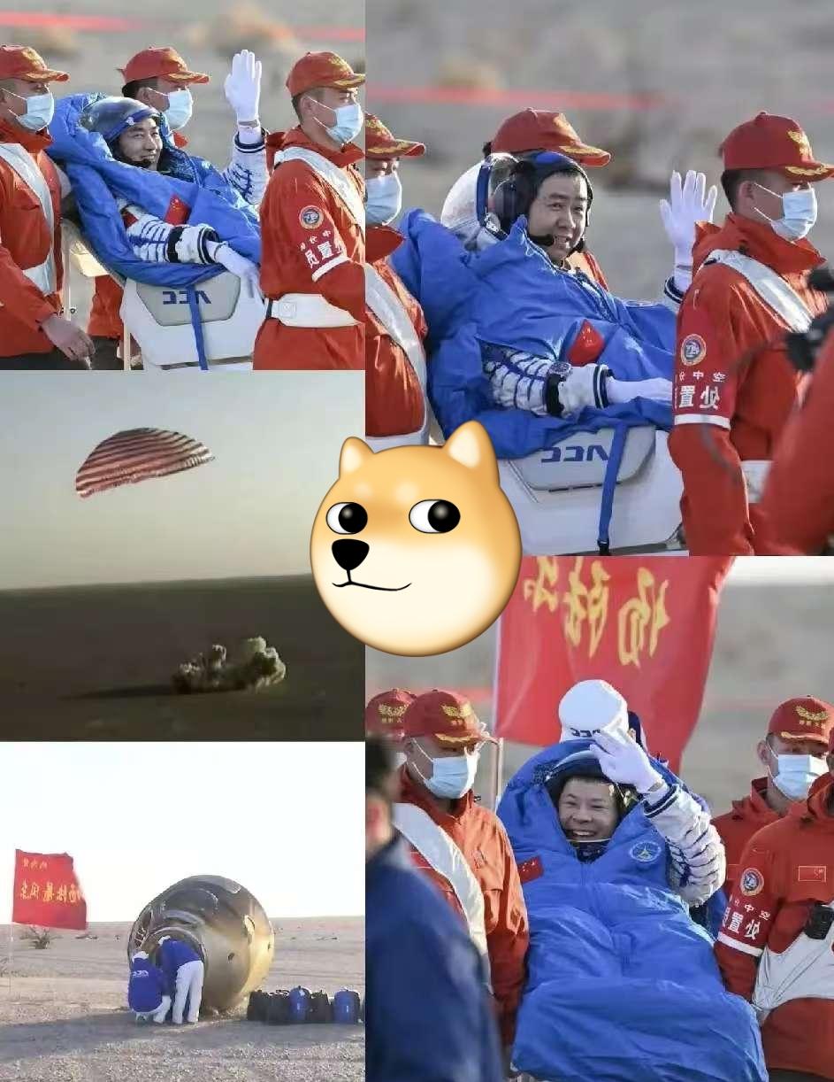 大家发现没？神舟二十号回来了但我发现一个问题，现在的返回舱着陆点越来越精准了