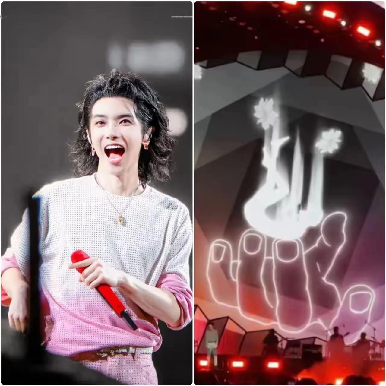 华晨宇在音乐节“向阳而生”中展现了勇气。众所周知，华晨宇的音乐风格比较先锋，甚至