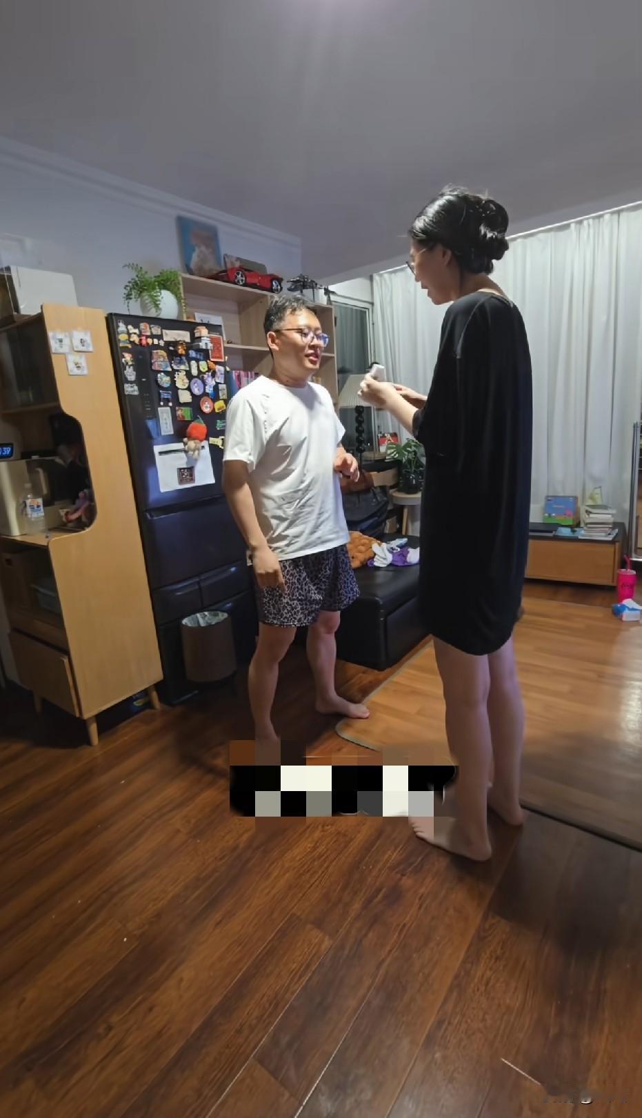 能娶到这么高的老婆，你已经超越了绝大多数人了