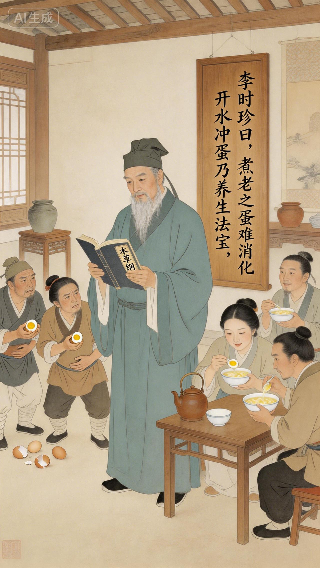 你每天吃的鸡蛋，可能一直吃错了。李时珍在《本草纲目》里讲得很清楚：煮之过老，煎而