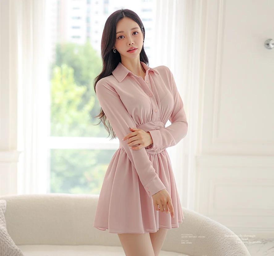 孙允珠-温柔粉色连衣裙，优雅气质满满🌸✨分享每日的感悟超级实用穿搭