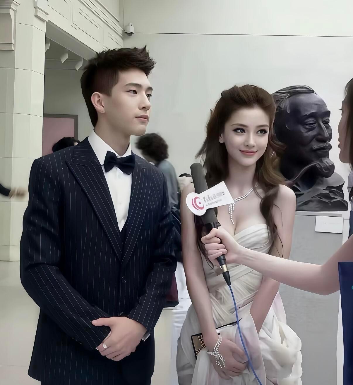 我看见Angelababy就这样😲爱上baby人之常情