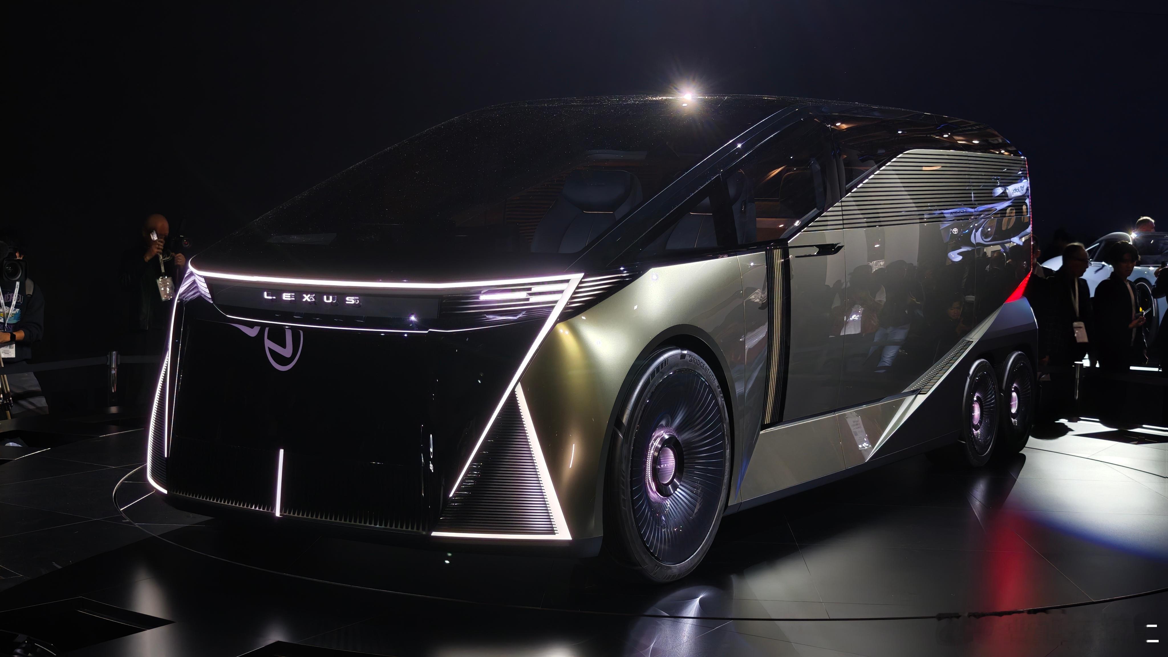 雷克萨斯全新旗舰概念车luxuryspaceLSconcept雷克萨斯这是