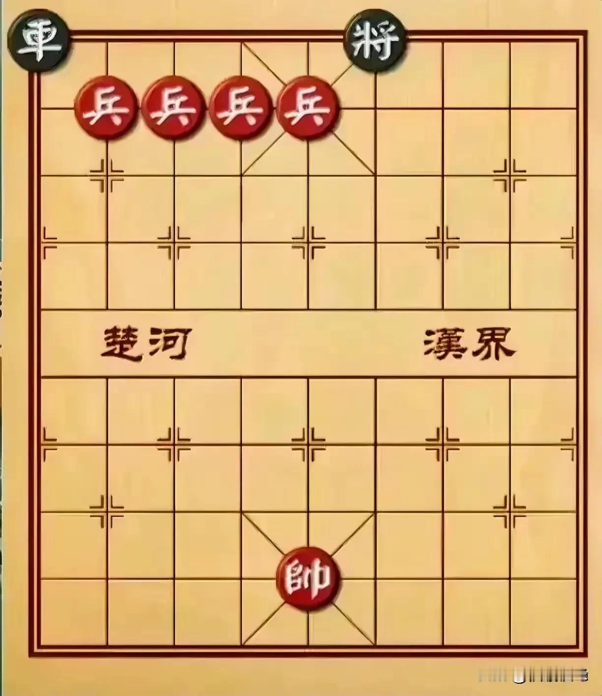 这个棋好像在哪里见过，具体忘了是什么结果了，总感觉这一个黑车能够守住这四个大头兵