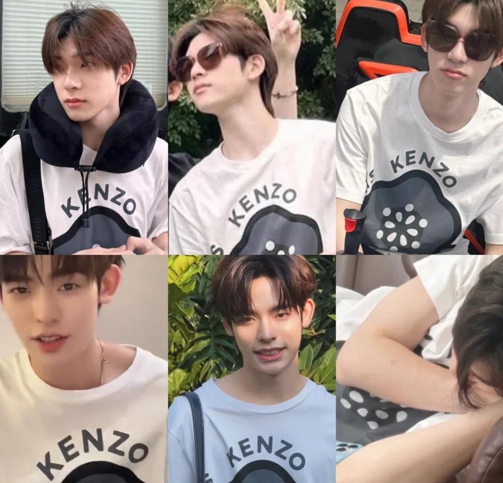 发现一点萌点😌不知道是不是同一件衣服，但至少size应该是一样的。狗子穿成