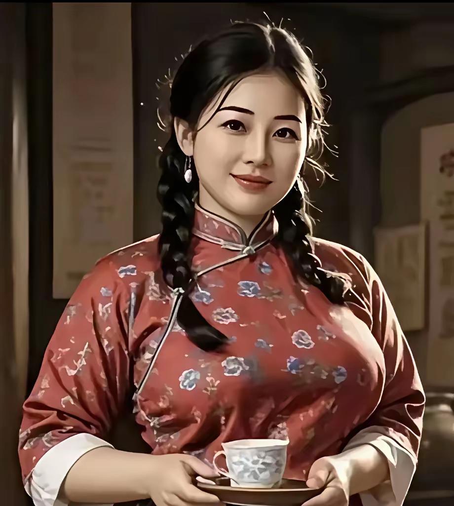 赞儿媳午后，阳光透过斑驳窗棂，给老屋添了几分暖意。儿媳阿珍身着枣红碎花旗袍，斜