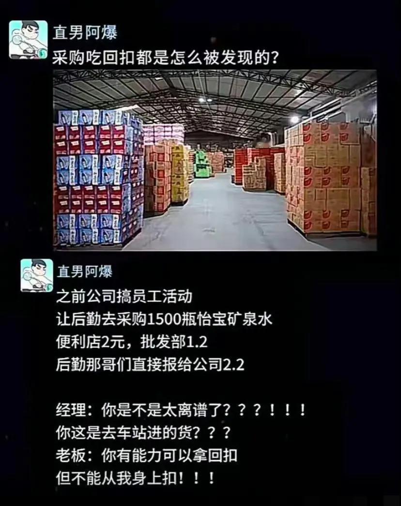 采购吃回扣都是怎么被发现的？