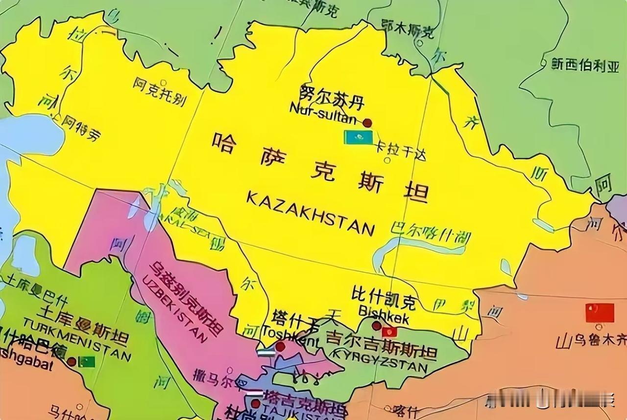 当世界还在为领土争端枪炮相向时，中亚的哈萨克斯坦却做了件让各国看不懂的事：主动划