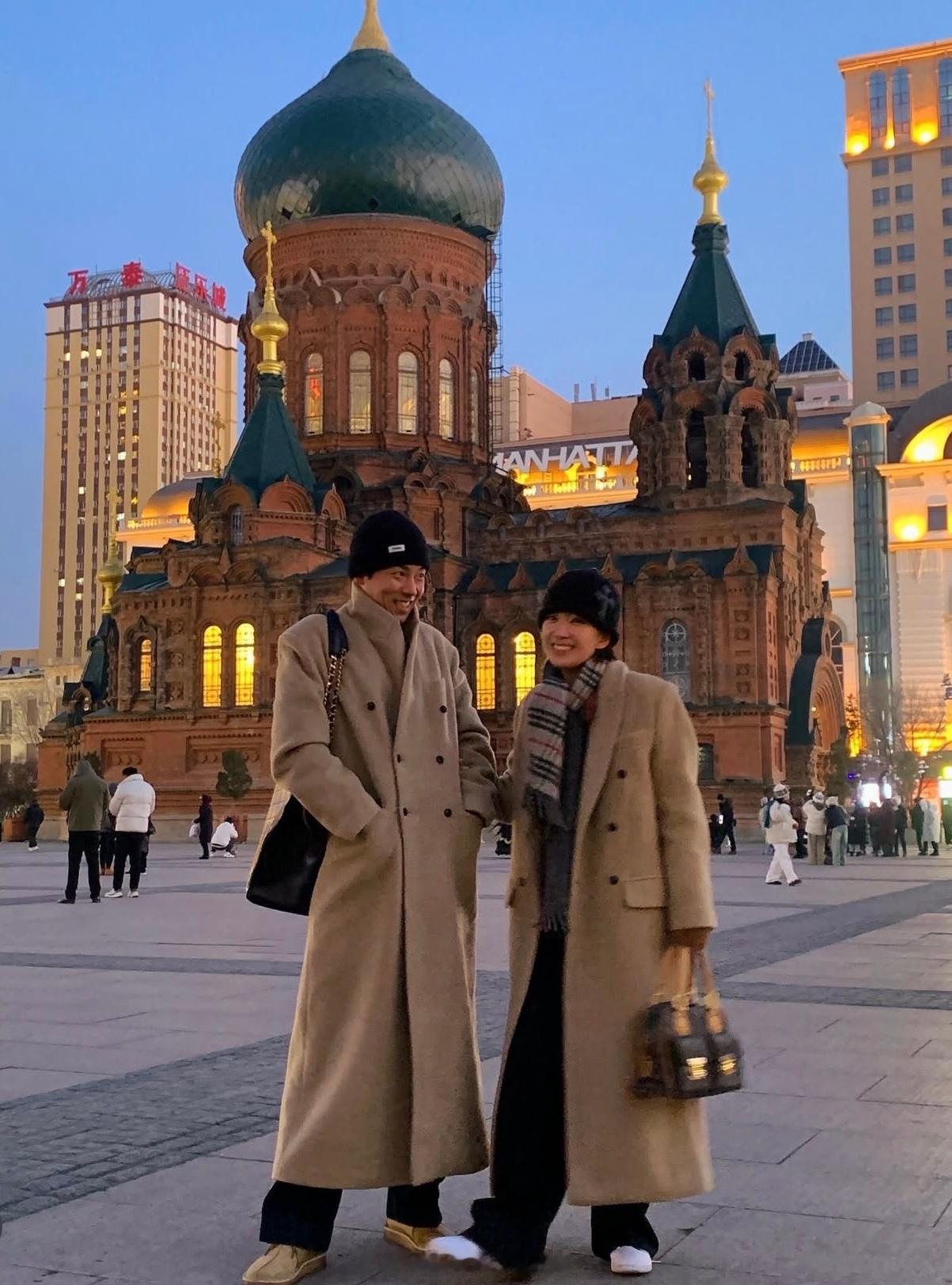 穿搭分享连续更新第2660天韩国时尚女生日常搭配尔滨欢迎你韩系穿搭超能新星汇新