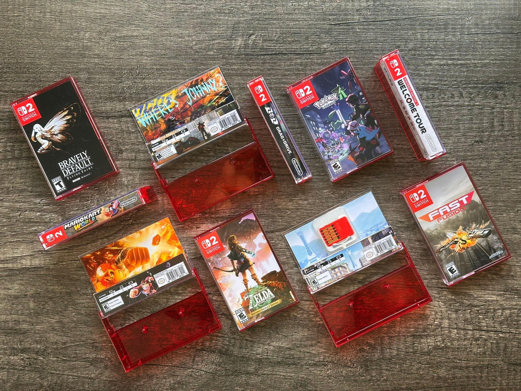 【玩家自制Switch2磁带收藏盒引怀旧热议】近期，网友在社交媒体上分享了以磁