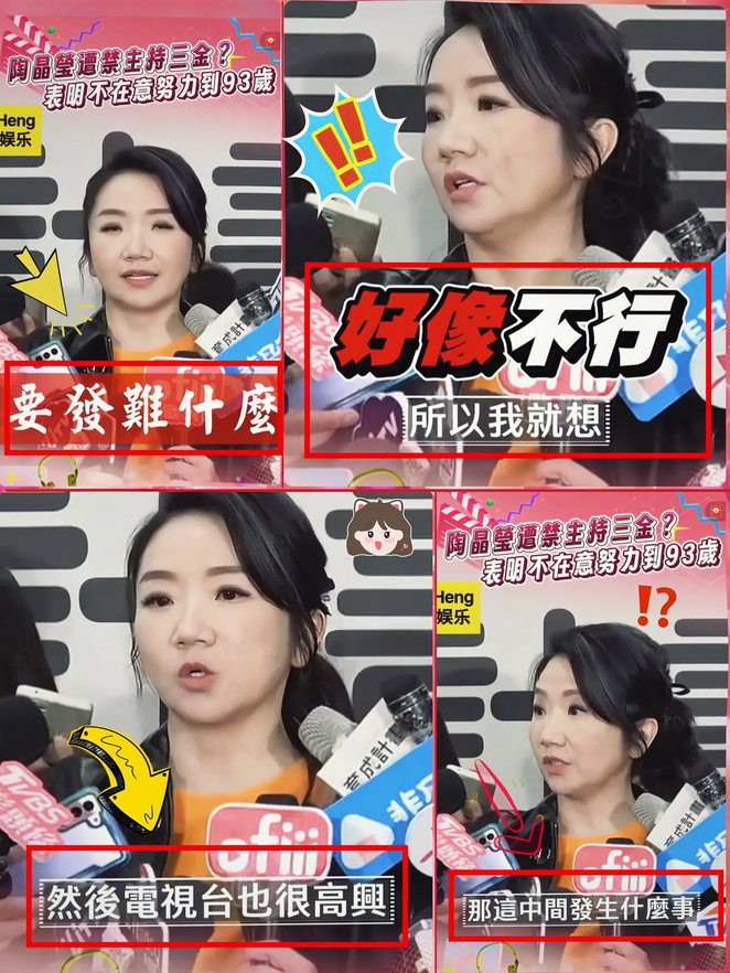 陶晶莹喊冤，被网友讨伐失去工作很愤怒！她说:“全球哪个国家艺人被逼着非要表态的