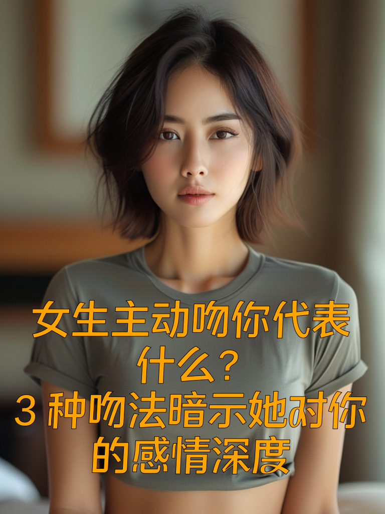 女生主动吻你代表什么？3种吻法暗示她对你的感情深度