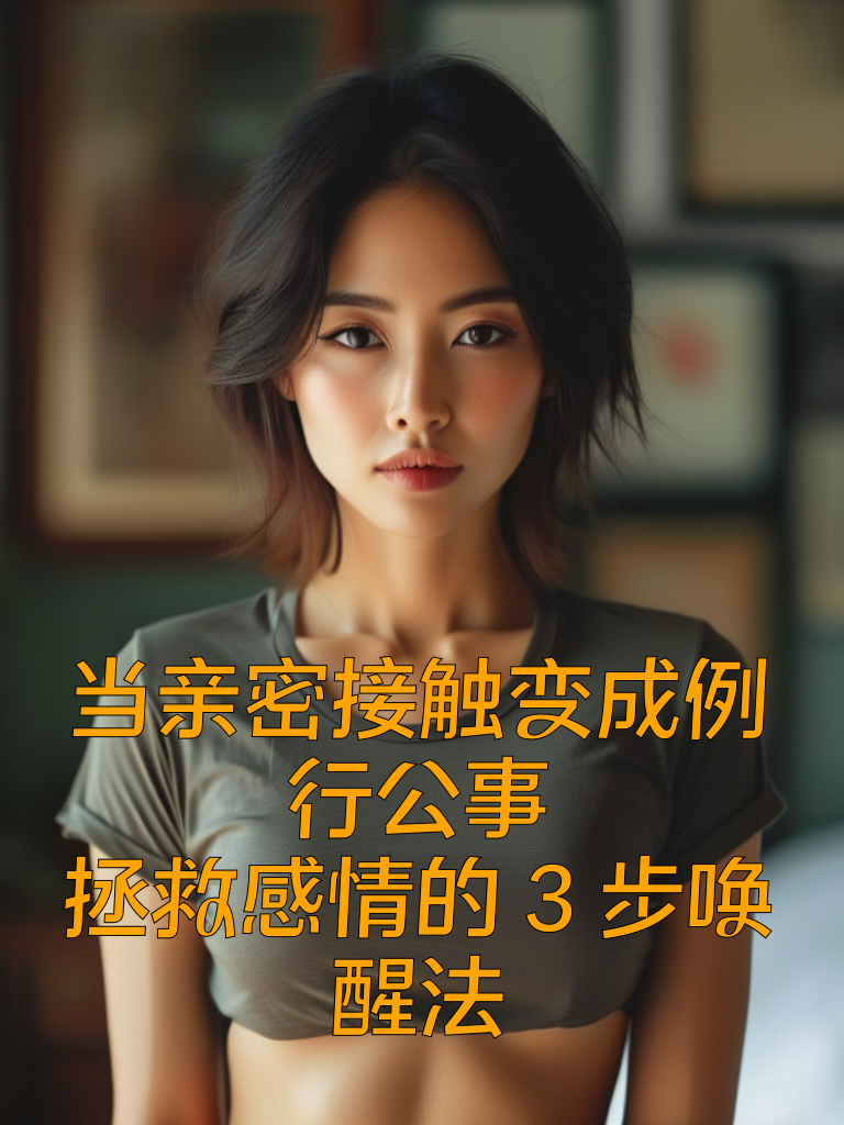 当亲密接触变成例行公事：拯救感情的3步唤醒法