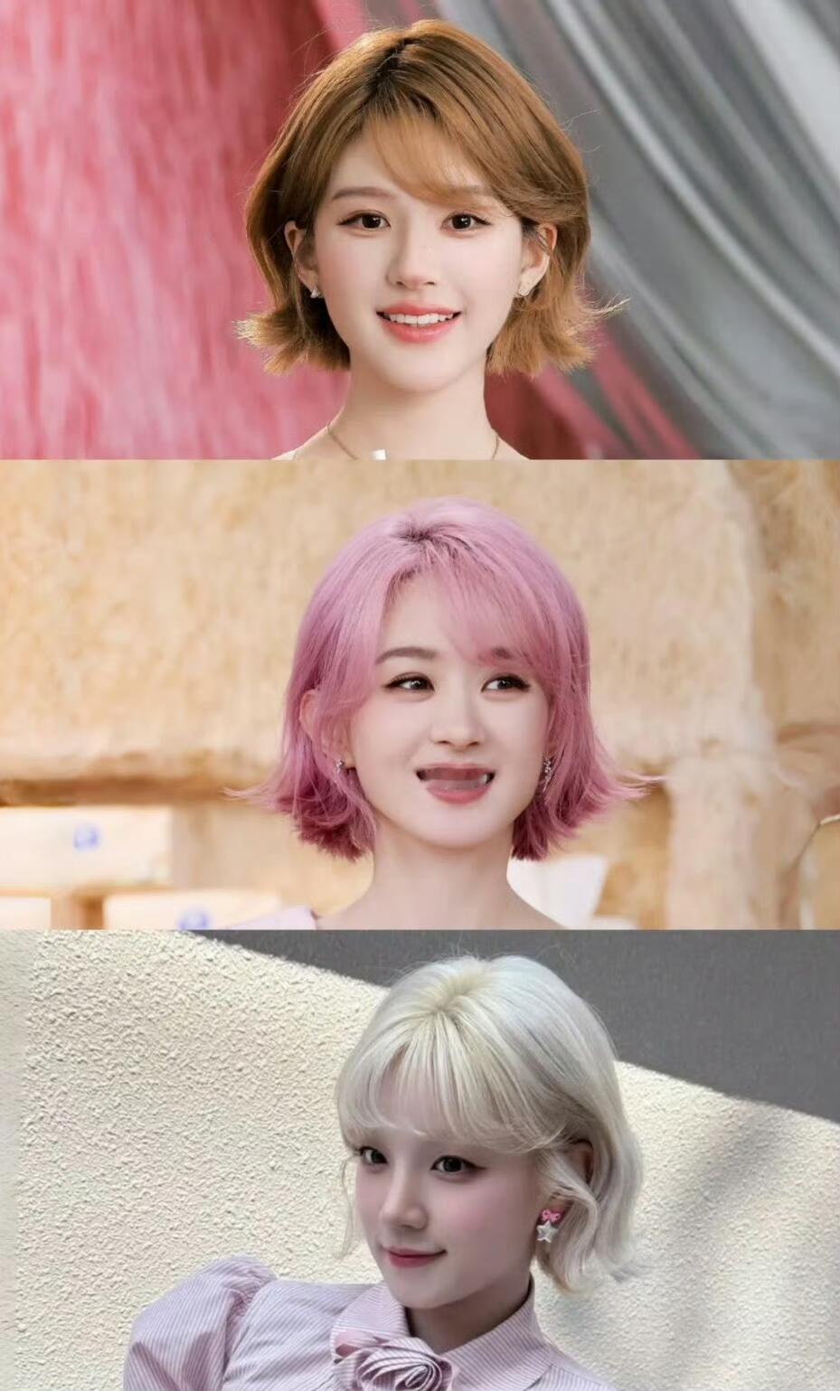 收集好看的短发发型🥳​​​