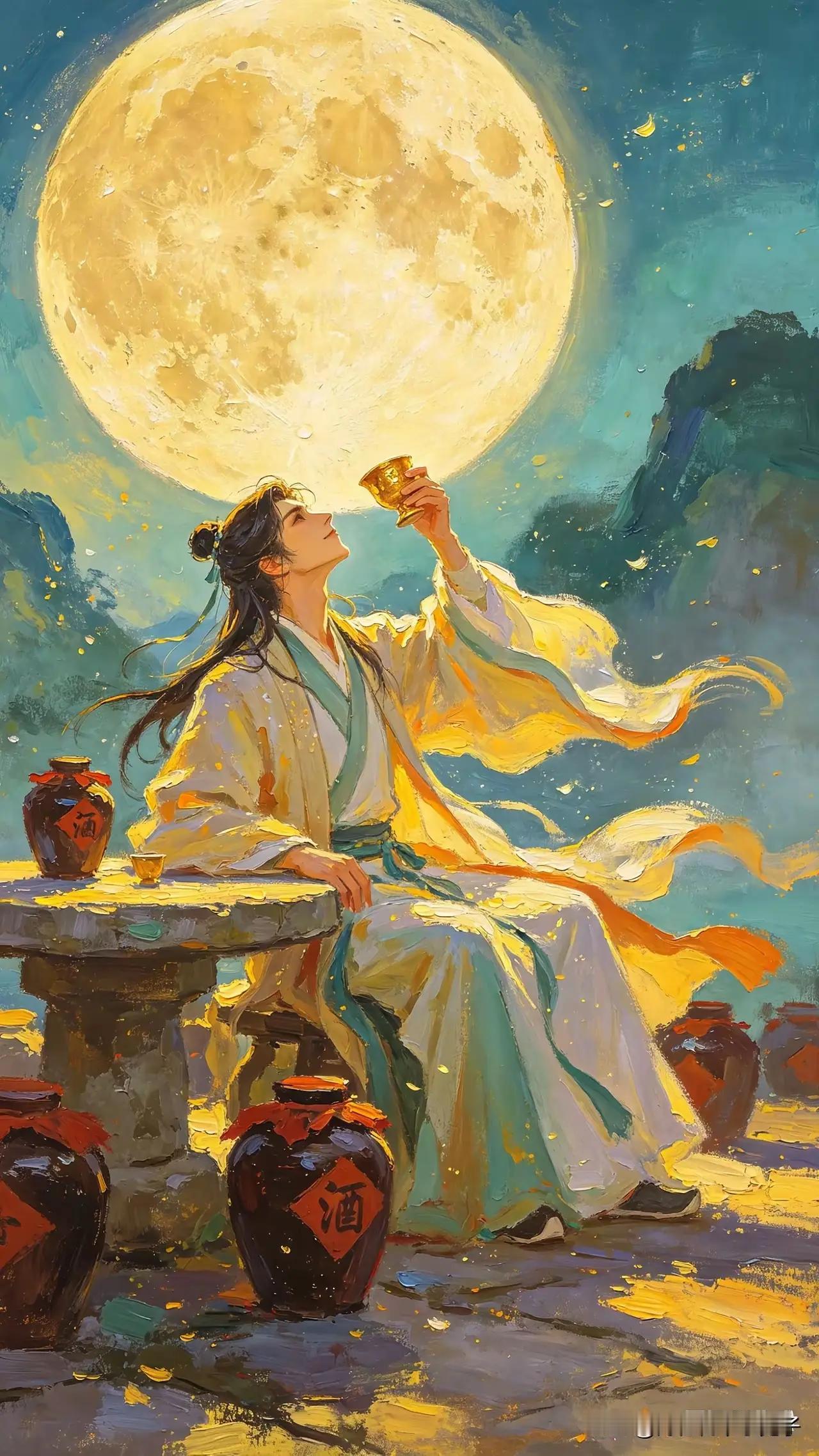 看到有人出上联“一帘竹月筛清影”，这意境绝了！下联：广寒嫦娥霓裳舞，咱也