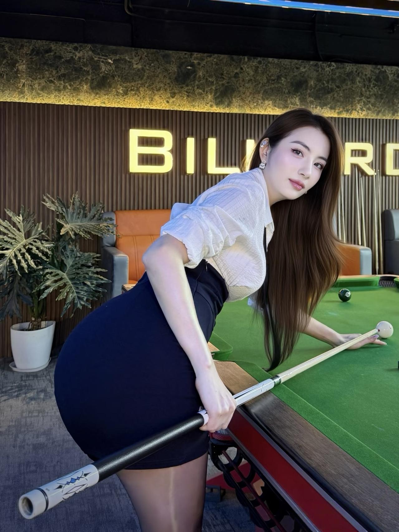 瞄准撞击打台球基本操作心不静怎么瞄准你见