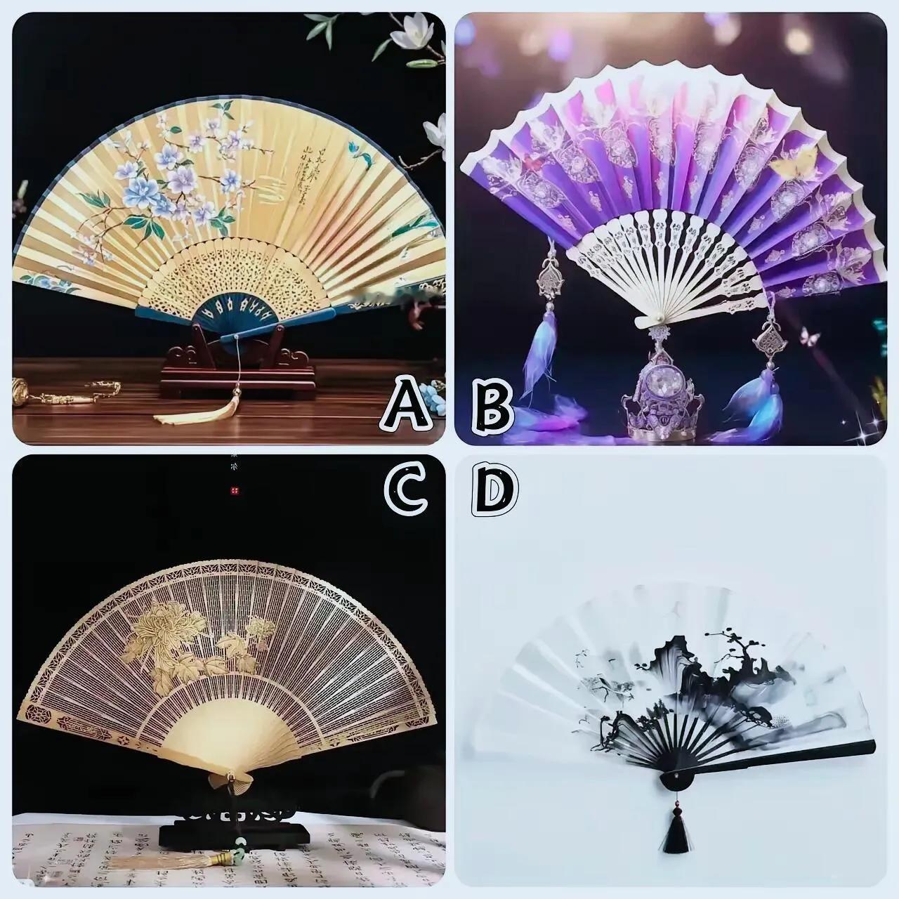 测试：前世的债今生如何偿还？选择一把想拥有的扇子看看你前世的债今生怎么偿还