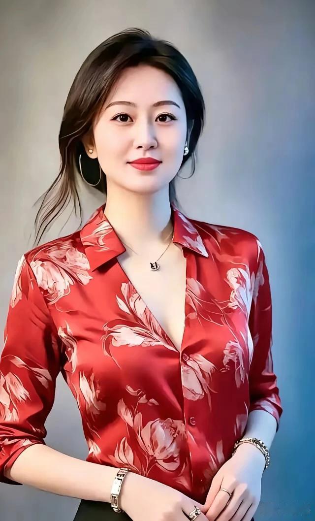 相逢一见动诗肠，温婉清姿韵自扬。心有灵犀长相守，两情相悦花芬芳。