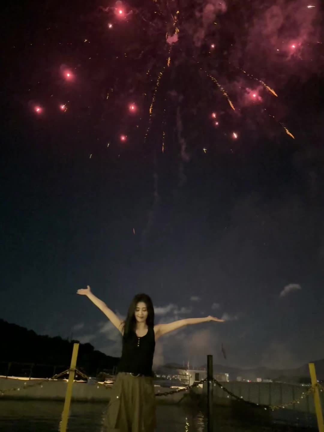 不一样的白鹿 | 一起看烟花🎆