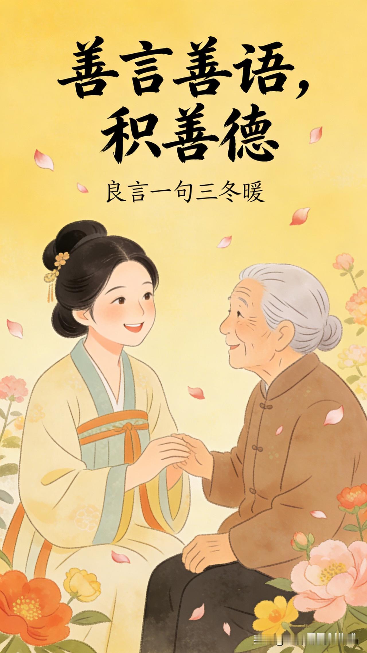 积口德就是攒福气今天刷到个话题，真是戳心了！现在不管是现实里还是网上，总