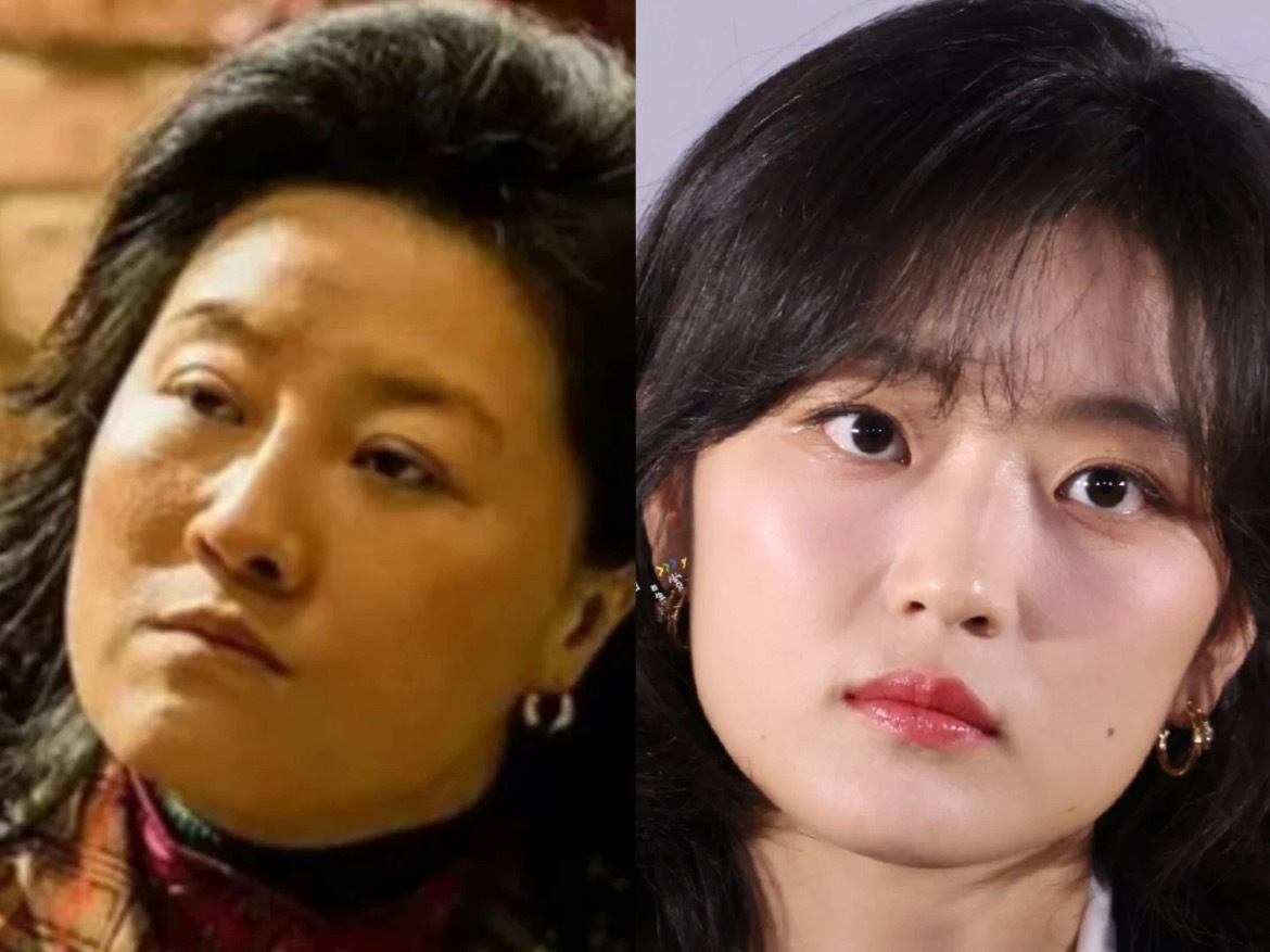 只有我坚定的觉得她俩有点像吗？我早就说，比起全智贤孙千其实更像《乡村爱情》里饰演