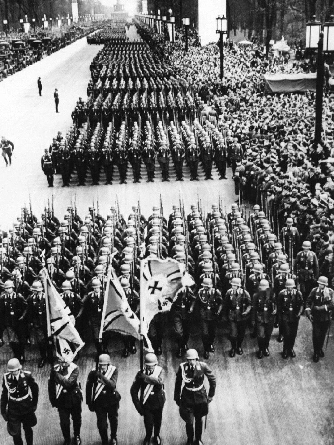 历史知识1939年，柏林，德国阅兵式​​​