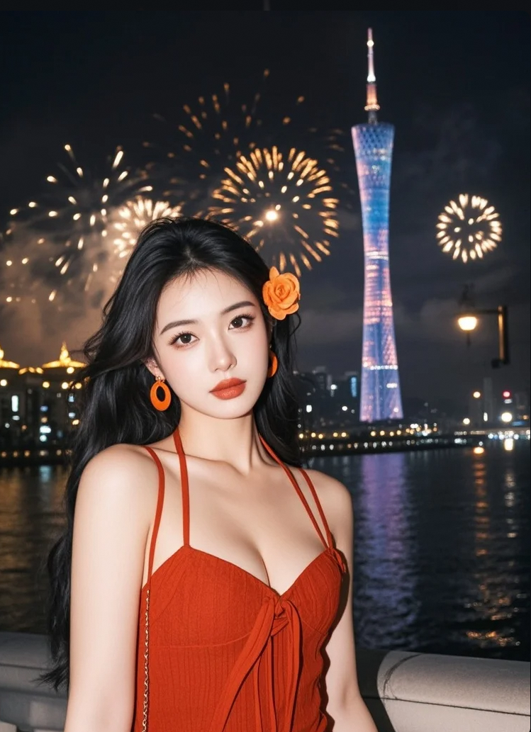 墨染流年，镜头中美女晕染出温婉画卷